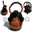 Natural Collectible Handcarved BFJ020ACBAG Shell Beads Shell Jewelry Collectible Wooden Bags