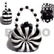 Natural Collectible Handcarved BFJ032ACBAG Shell Beads Shell Jewelry Collectible Wooden Bags