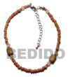 Natural Coco Pokalet Natural Anklets