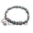 Natural Buri Seed Anklets In Light BURIAK5 Shell Beads Shell Jewelry Anklet