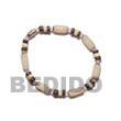Natural Ethnic Natural Buri Seeds Bracelets