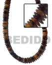 Horn Tiger Saucer Beads