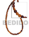 Natural Graduated Horn Beads