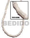 Natural Troca Shell Beads In Strands Or Necklaces