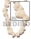 Natural Troca Shells Manol Design In Strands Or