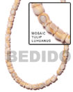 Natural Tulip Luhuanus Shell Beads In BFJ013SPS Shell Beads Shell Jewelry Shell Beads