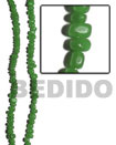 Natural Green Horn Nuggets In Beads BFJ014BN Shell Beads Shell Jewelry Horn Beads