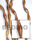 Natural Football Bayong Woodbeads