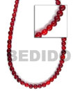 Natural Red Horn Bone Beads 4-5mm In BFJ018BN Shell Beads Shell Jewelry Horn Beads