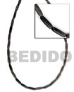 Natural Black Horn Rice Beads