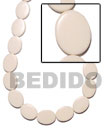 Natural Flat Oval Bone 4x14x20mm In BFJ026BN Shell Beads Shell Jewelry Bone Beads