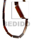 Natural Golden Horn 4 Sides Beads