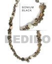 Natural Bonium Black Shell In Beads BFJ034SPS Shell Beads Shell Jewelry Shell Beads
