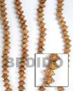 Natural Bayong Saucer Wood Beads