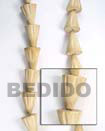 Natural Natural White Wood Cones   BFJ061WB Shell Beads Shell Jewelry Wood Beads