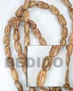 Natural Palm Wood Capsule In Beads BFJ081WB Shell Beads Shell Jewelry Wood Beads
