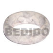marbled and  matte coated high quality nat. wood bangle / wood tones / ht= 27mm / 65mm inner diamete
