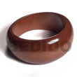 Chunky Katrina Uneven Natural Wood bangle