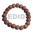 Wooden Beads Bracelets Natural Round Rosewood Beads