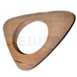 Natural Raw Natural Wooden Bangle   BFJ638BL Shell Beads Shell Jewelry Wooden Bangles