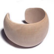 Natural Raw Natural Wooden Bangle BFJ642BL Shell Beads Shell Jewelry Wooden Bangles