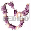 Natural White Rose Dyed Lilac   Pink BFJ671BR Shell Beads Shell Jewelry Shell Bracelets