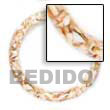 Natural Bangle BFJ004BL Shell Beads Shell Jewelry Resin Bangles