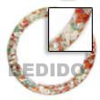 Natural Bangle BFJ005BL Shell Beads Shell Jewelry Resin Bangles