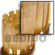 Natural Elastic mother of pearl Bangle   Resin BFJ012BL Shell Beads Shell Jewelry Shell Bangles