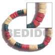 Natural 7-8 Mm Coco Heishe Bracelet