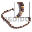Natural 2-3 Coco Pokalet Natural, BFJ5025BR Shell Beads Shell Jewelry Coco Bracelets