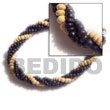 Natural 2-3 Mm Coco Pokalet Twisted BFJ5038BR Shell Beads Shell Jewelry Coco Bracelets