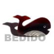 Natural Inlaid Whale Troca black Tab BFJ007BP Shell Beads Shell Jewelry Brooch