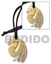 Natural 45mm Carved Dragon mother of pearl In BFJ1164NK Shell Beads Shell Jewelry Surfer Necklace