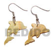 Natural Dangling 30x17mm mother of pearl Dolphin BFJ5021ER Shell Beads Shell Jewelry Shell Earrings