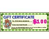 Natural Gift Certificate Worth $100 GIFT100 Shell Beads Shell Jewelry Gift Certificates Vouchers