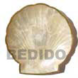 Natural Capiz Clam Shaped Plate BFJ008GD Shell Beads Shell Jewelry Capiz Shell Gifts And Decor Set