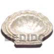 Natural Capiz Shell Design Rounded