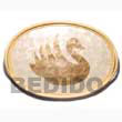 Natural Oval Capiz Serving Tray   BFJ040GD Shell Beads Shell Jewelry Capiz Shell Gifts And Decor Set