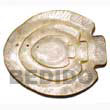 Natural Capiz Piranha Fish Tray ( Set BFJ049GD Shell Beads Shell Jewelry Capiz Shell Gifts And Decor Set