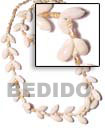 Natural Bubble Shell Lei