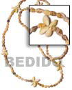 Natural Sigay Flower- Tiger Nassa   BFJ010LEI Shell Beads Shell Jewelry Hawaiian Lei Jewellery