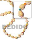 Natural Face To Face Sigay   BFJ014LEI Shell Beads Shell Jewelry Hawaiian Lei Jewellery