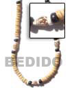 Natural Coco Pokalet Natural With BFJ012NK Shell Beads Shell Jewelry Natural Color Necklace