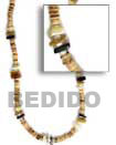 Natural Coco Pokalet Natural With BFJ041NK Shell Beads Shell Jewelry Natural Color Necklace