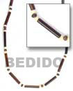 Natural Natural Bamboo Tube Necklace