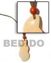 Natural Leather Thong   Melo Shell BFJ097NK Shell Beads Shell Jewelry Leather Thong Necklace
