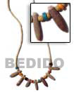 Natural Coco Heishe Bleached Necklace BFJ101NK Shell Beads Shell Jewelry Natural Color Necklace