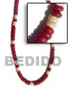Natural 4-5 Coco Pukalet Maro0n With BFJ146NK Shell Beads Shell Jewelry Natural Color Necklace