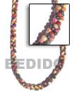 Twisted Coco Colored Necklaces